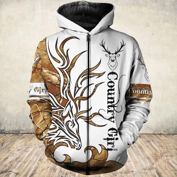 Country Girl Hunting 3D All Over Print | For Men & Women | Adult | HP618-BehighStyle