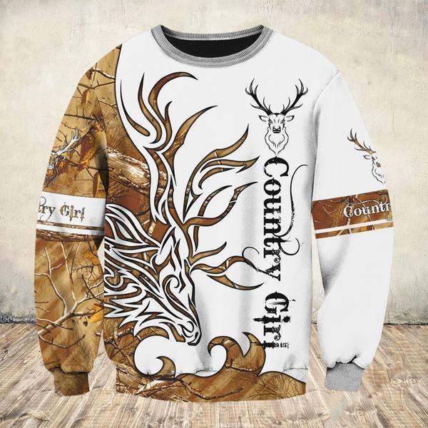 Country Girl Hunting 3D All Over Print | For Men & Women | Adult | HP618-BehighStyle