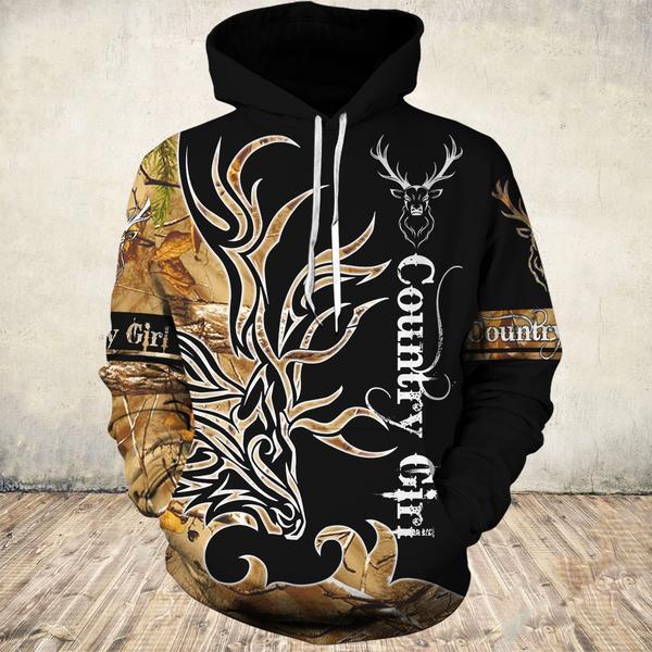 Country Girl Hunting 3D All Over Print | For Men & Women | Adult | HT4540-BehighStyle