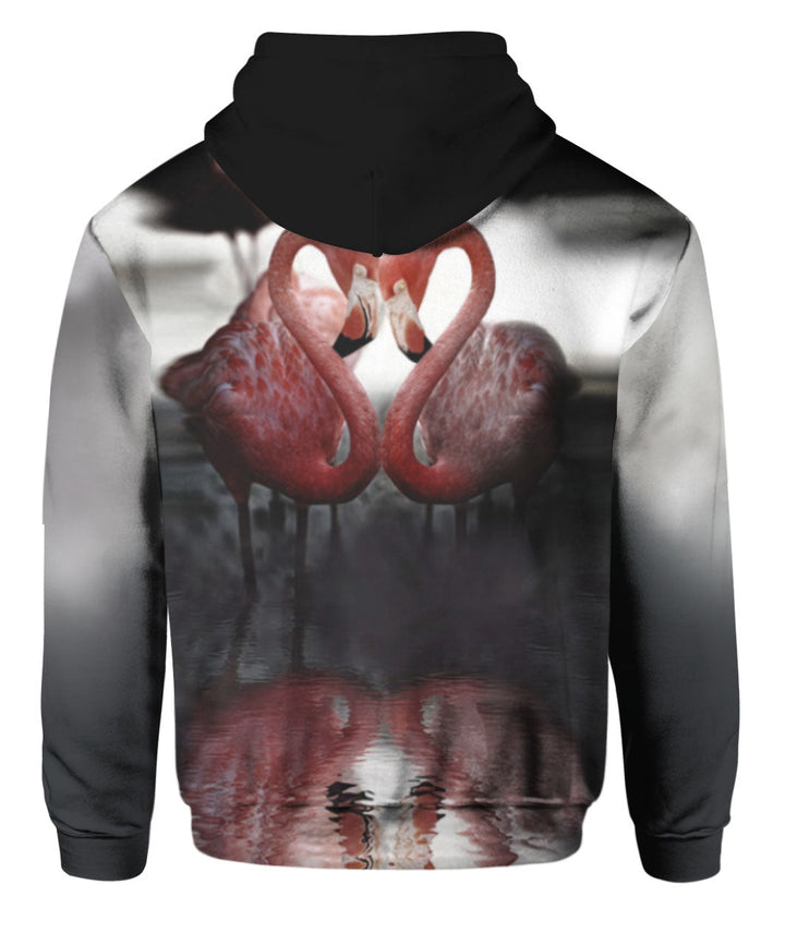 Couple Flamingo 3D All Over Print | For Men & Women | Adult | HP1034-BehighStyle