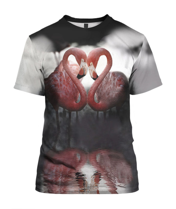 Couple Flamingo 3D All Over Print | For Men & Women | Adult | HP1034-BehighStyle