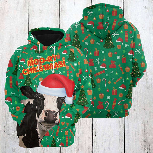 Cow Christmas 3D All Over Print | Adult | HP2170