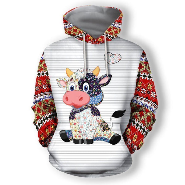 Cow Farmer Cute 3D All Over Print | Adult | HP2353
