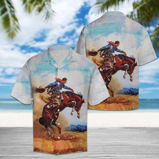 Cowboy Multicolor Unique Design Aloha Hawaiian Shirt | For Men & Women | HW692-BehighStyle
