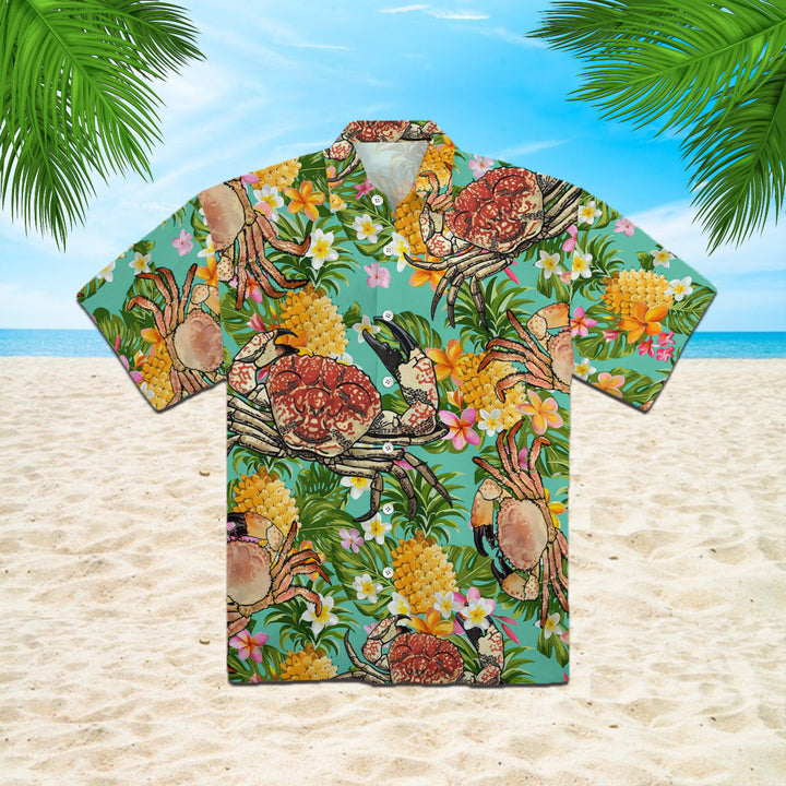 Crab Hawaiian Shirt | For Men & Women | HW1007-BehighStyle