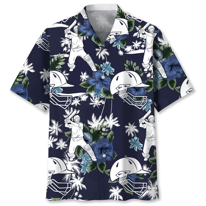 Cricket Blue Nature Hawaiian Shirt | For Men & Women | HW1404-BehighStyle