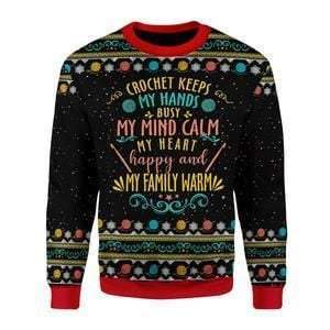 Crochet Keep My Hand Ugly Christmas Sweater | For Men & Women | Adult | US1247-BehighStyle