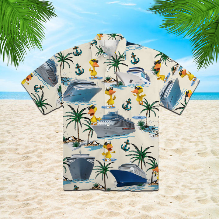 Cruising Duck Hawaiian Shirt | For Men & Women | HW846-BehighStyle