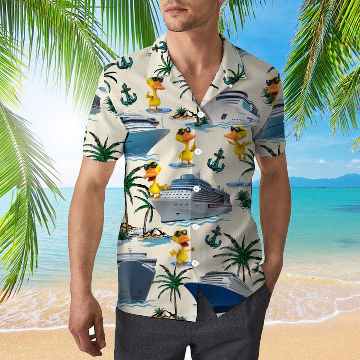 Cruising Duck Hawaiian Shirt | For Men & Women | HW846-BehighStyle