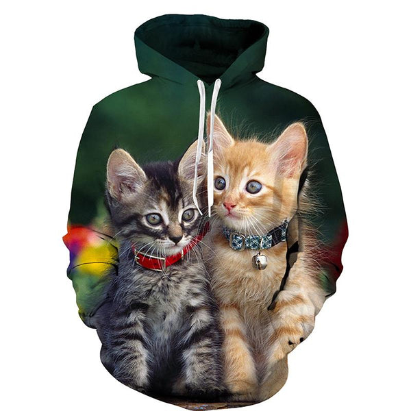 Cute Animal Cat Pattern Unisex 3D All Over Print | For Men & Women | Adult | HP672-BehighStyle