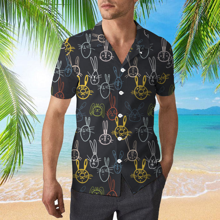 Cute Bunny On Easter Day Hawaiian Shirt | For Men & Women | HW1927-BehighStyle