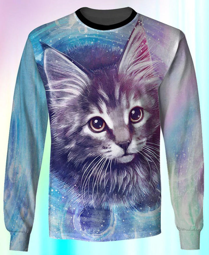 Cute Cat 3D All Over Print | For Men & Women | Adult | HT3643-BehighStyle