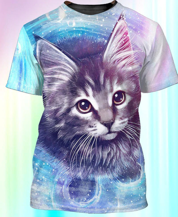 Cute Cat 3D All Over Print | For Men & Women | Adult | HT3643-BehighStyle