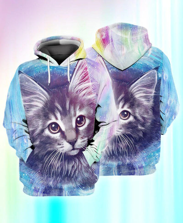 Cute Cat 3D All Over Print | For Men & Women | Adult | HT3643-BehighStyle