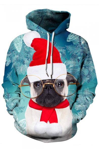 Cute Christmas Series Glasses Dog 3D All Over Print | Adult | HP2456