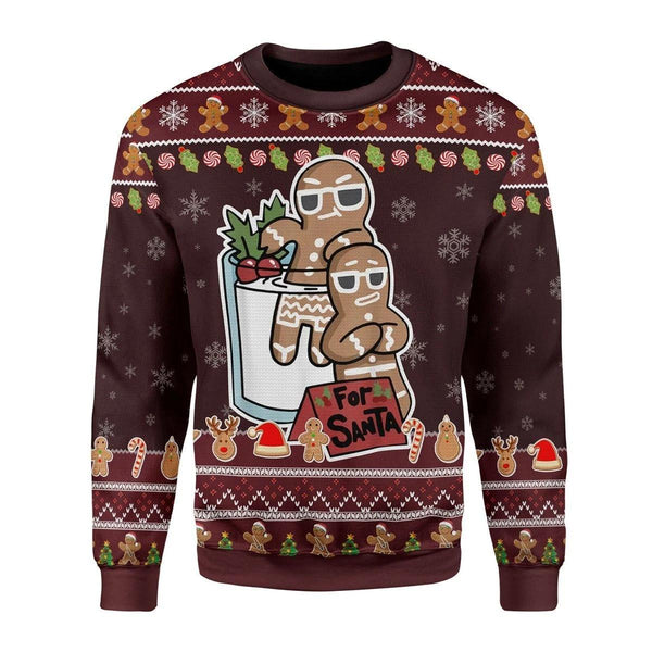 Cute Cookies For Santa Ugly Christmas Sweater | Adult | US1959