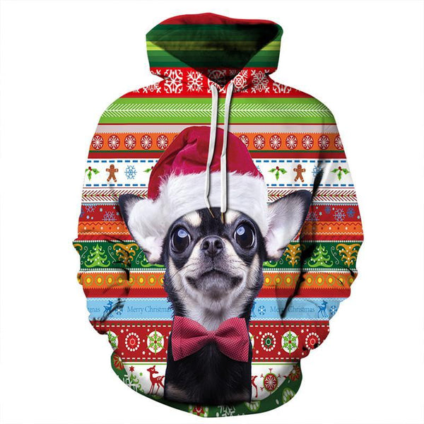Cute Dog Christmas 3D All Over Print | Adult | HP2509