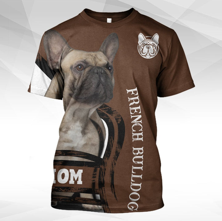 Cute French Bulldog Mom 3D All Over Print | For Men & Women | Adult | HP1492-BehighStyle