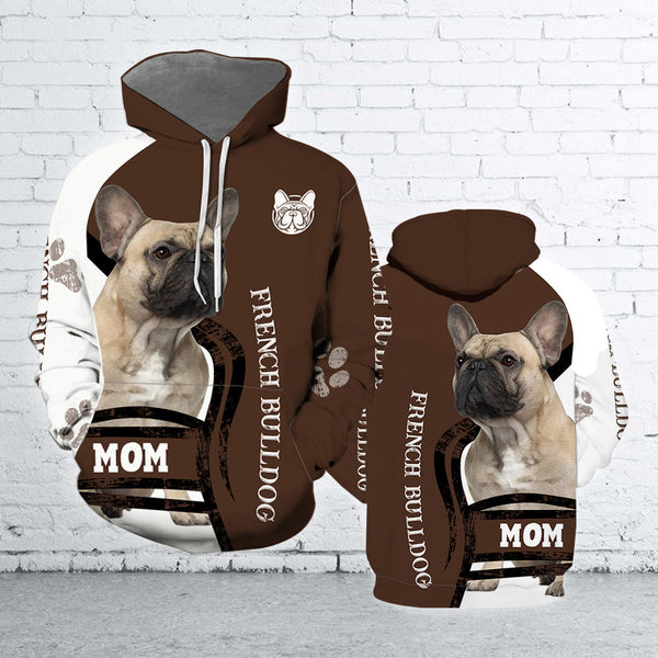 Cute French Bulldog Mom 3D All Over Print | For Men & Women | Adult | HP1060