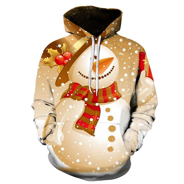 Cute Little Snowman Pattern Christmas 3D All Over Print | Adult | HP2505