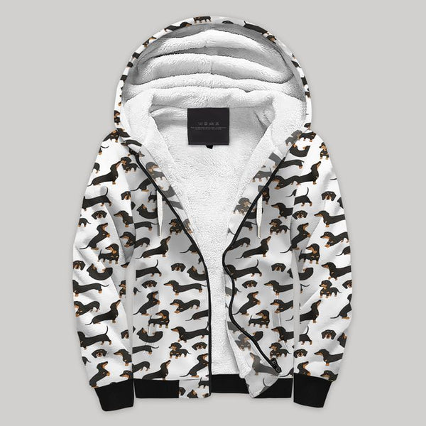 Cute Otter Fleece Zip Hoodie All Over Print | FZ832