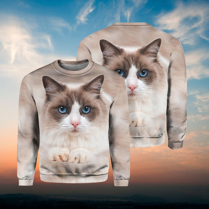 Cute Ragdoll Cat 3D All Over Print | For Men & Women | Adult | HP143-BehighStyle