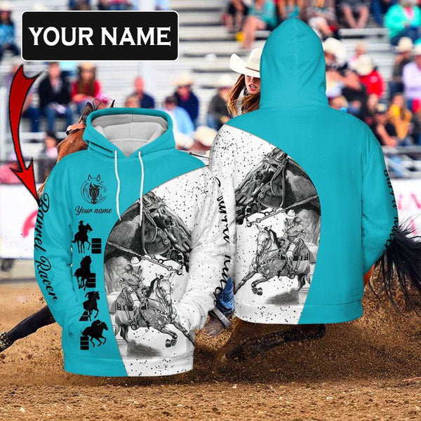 Barrel Racer Custom Name 3D All Over Print | Adult | CN252