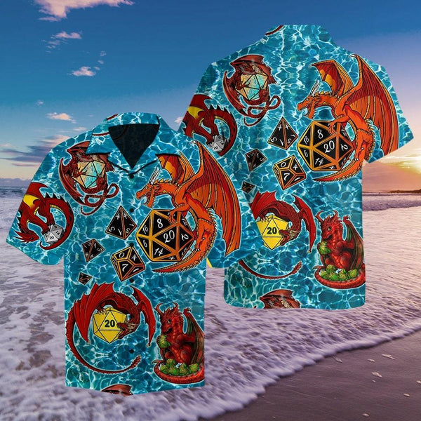 D&D Dragon Hawaiian Shirt | For Men & Women | HW626-BehighStyle