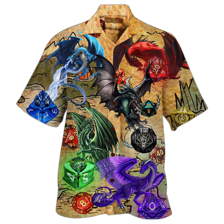 D&D Dragon Hawaiian Shirt | For Men & Women | HW716-BehighStyle