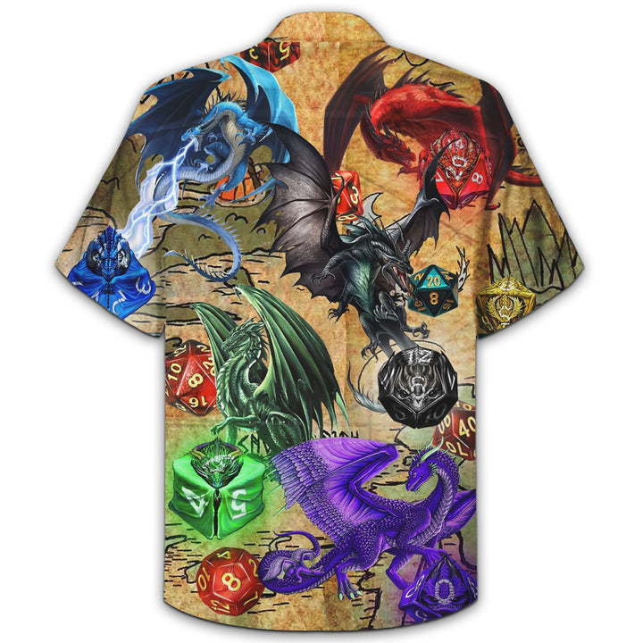 D&D Dragon Hawaiian Shirt | For Men & Women | HW716-BehighStyle