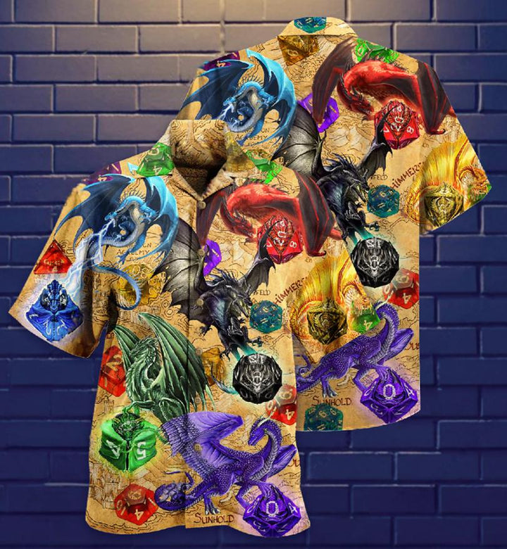 D&D Dragon Hawaiian Shirt | For Men & Women | HW716-BehighStyle