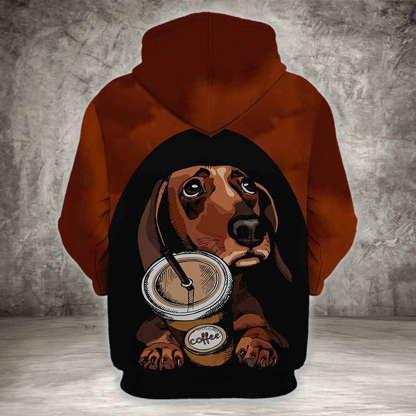 Dachshund Dog Coffee 3D All Over Print | For Men & Women | Adult | HP1368-BehighStyle