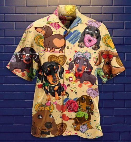 Dachshund Dog Hawaiian Shirt | For Men & Women | HW1399-BehighStyle