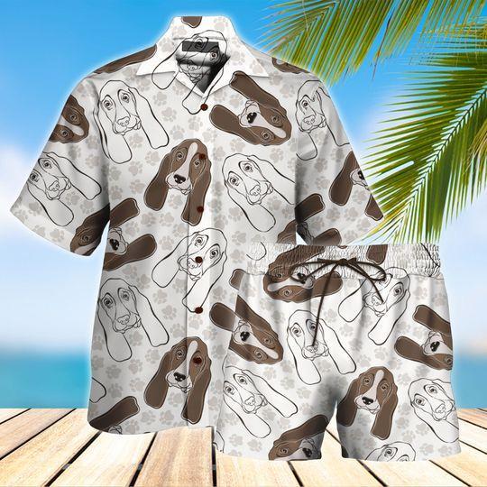 Dachshund Dog Hawaiian Shirt Set | For Men & Women | HS123-BehighStyle