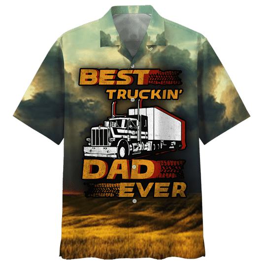 Dad Truckin' Dad Ever Hawaiian Shirt | For Men & Women | HW2505-BehighStyle