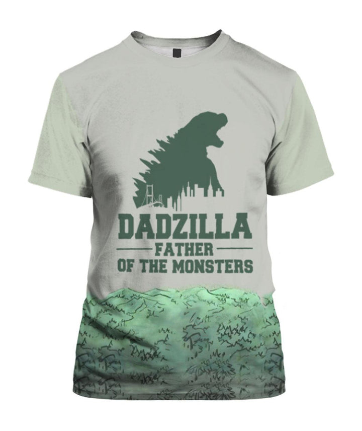 Dadzilla Father Of The Monsters 3D All Over Print | For Men & Women | Adult | HP1255-BehighStyle