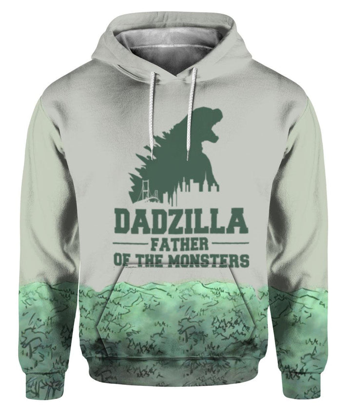 Dadzilla Father Of The Monsters 3D All Over Print | For Men & Women | Adult | HP1255-BehighStyle