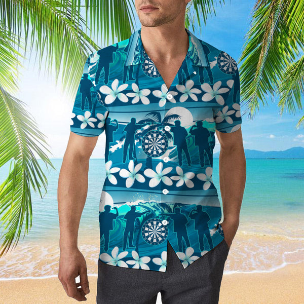 Darts Blue Beach Nature Hawaiian Shirt | For Men & Women | HW888-BehighStyle