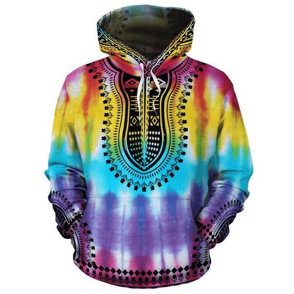 Dashiki Tie Dye 3D All Over Print | For Men & Women | Adult | HP837-BehighStyle