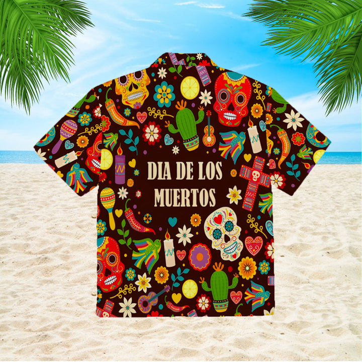 Day Of The Dead Dia De Los Muertos Hawaiian Shirt | For Men & Women | HW405-BehighStyle