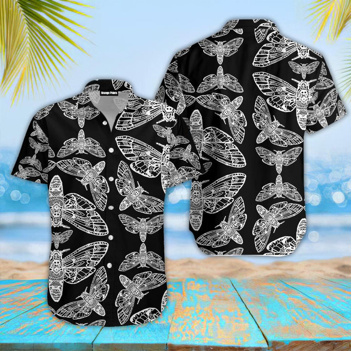 Death Moth Hawaiian Shirt | For Men & Women | HW1919-BehighStyle