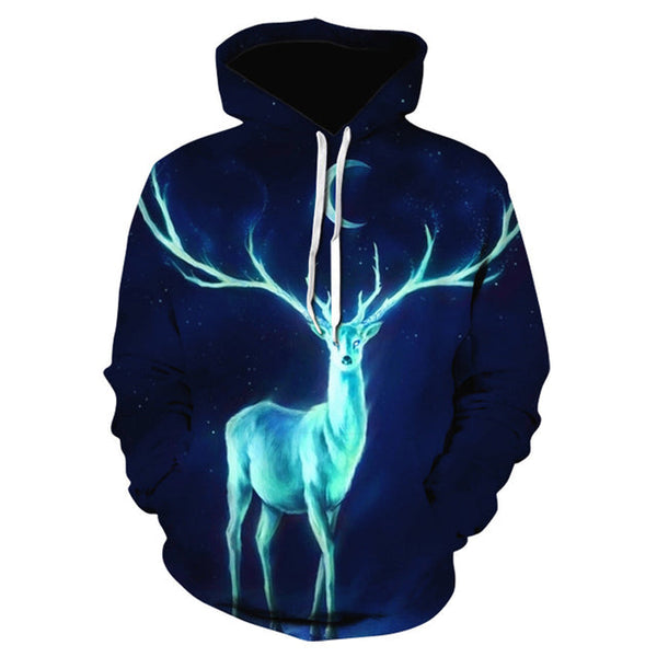 Deer Galaxy 3D All Over Print | For Men & Women | Adult | HP594-BehighStyle