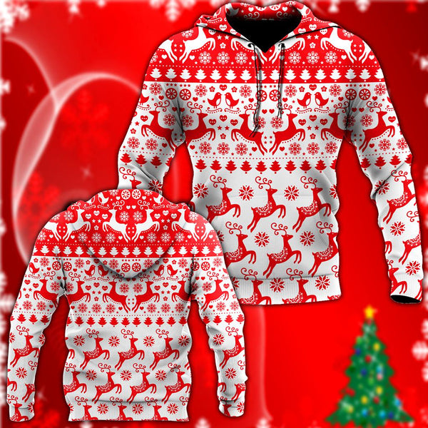 Deer Happy Christmas 3D All Over Print | Adult | HP2348