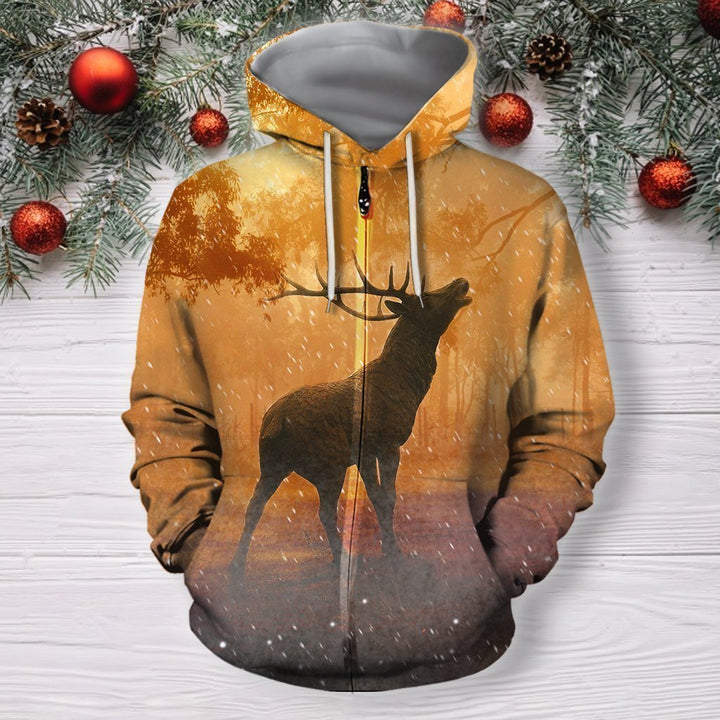 Deer On Autumn 3D All Over Print | For Men & Women | Adult | HP1312-BehighStyle