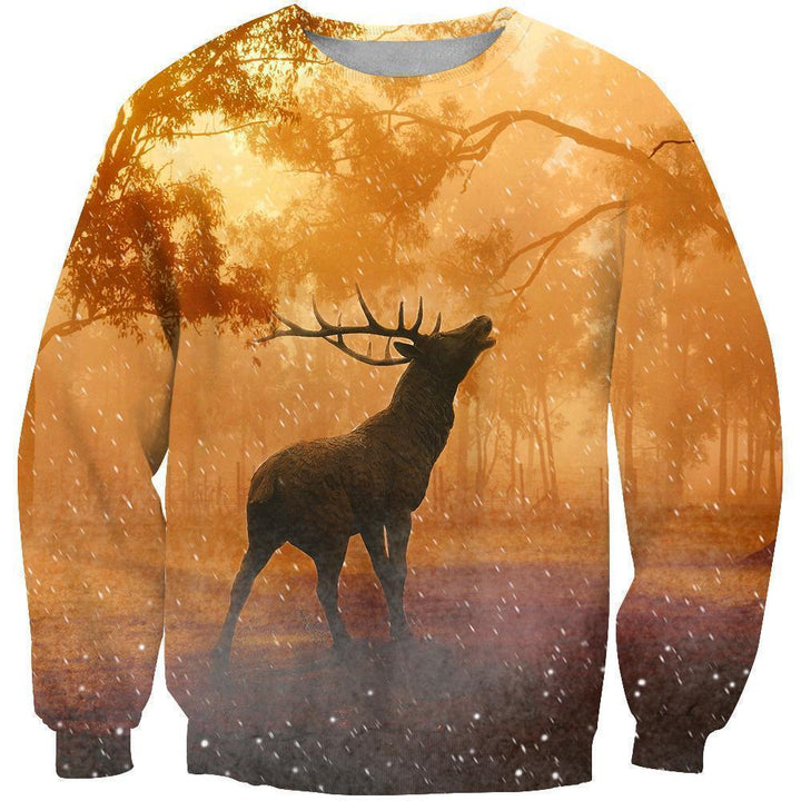 Deer On Autumn 3D All Over Print | For Men & Women | Adult | HP1312-BehighStyle