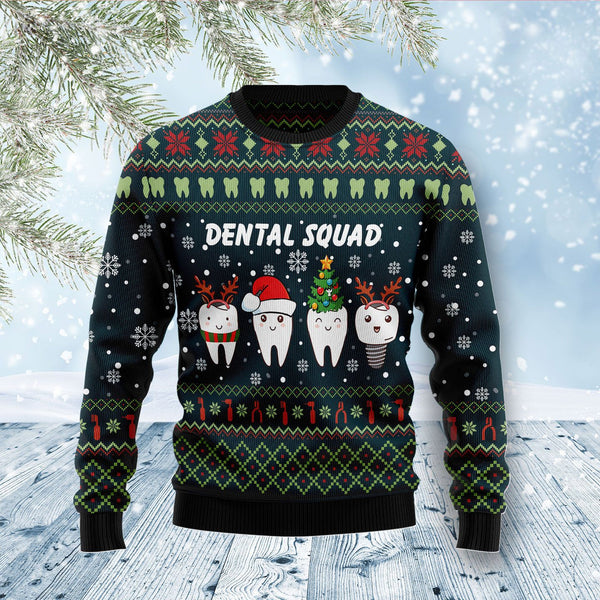 Dental Squad Ugly Christmas Sweater | For Men & Women | Adult | US1496-BehighStyle