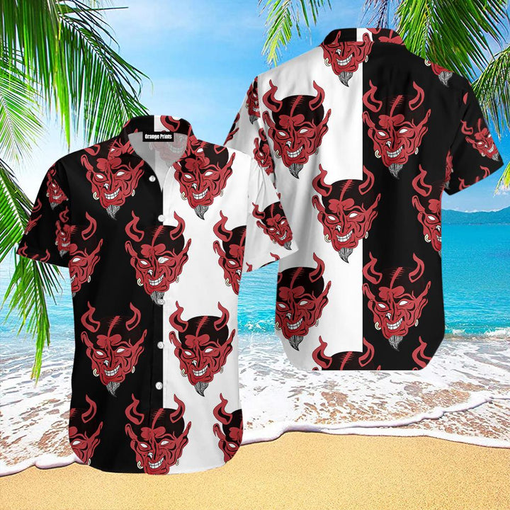 Devil Hawaiian Shirt | For Men & Women | HW1916-BehighStyle