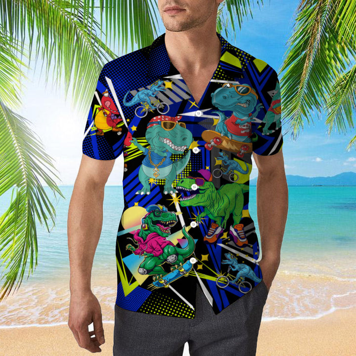 Dinosaur Hawaiian Shirt | For Men & Women | HW1917-BehighStyle