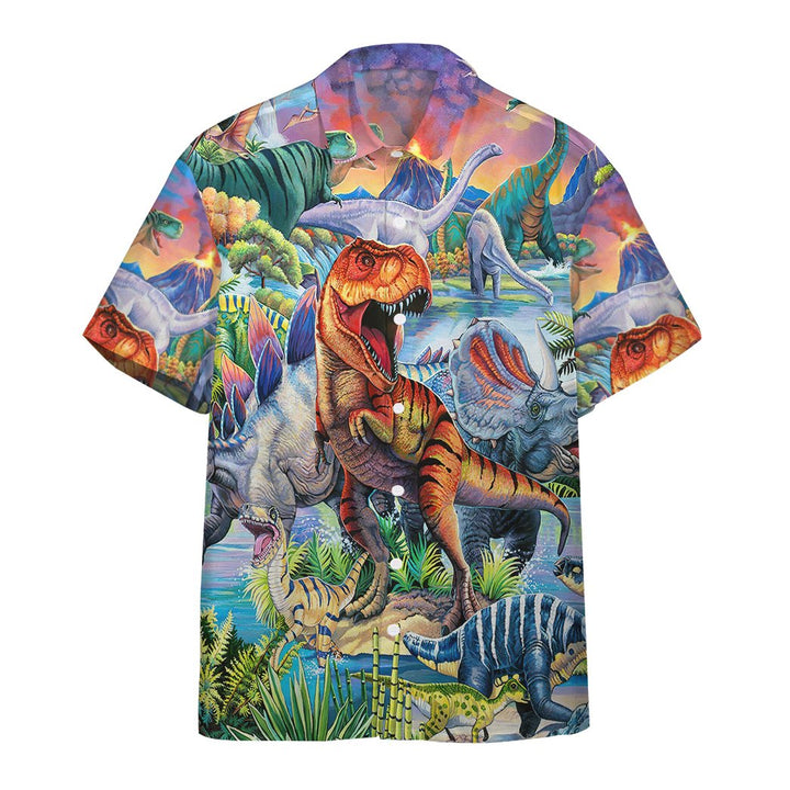 Dinosaurs World Hawaiian Shirt | For Men & Women | HW724-BehighStyle