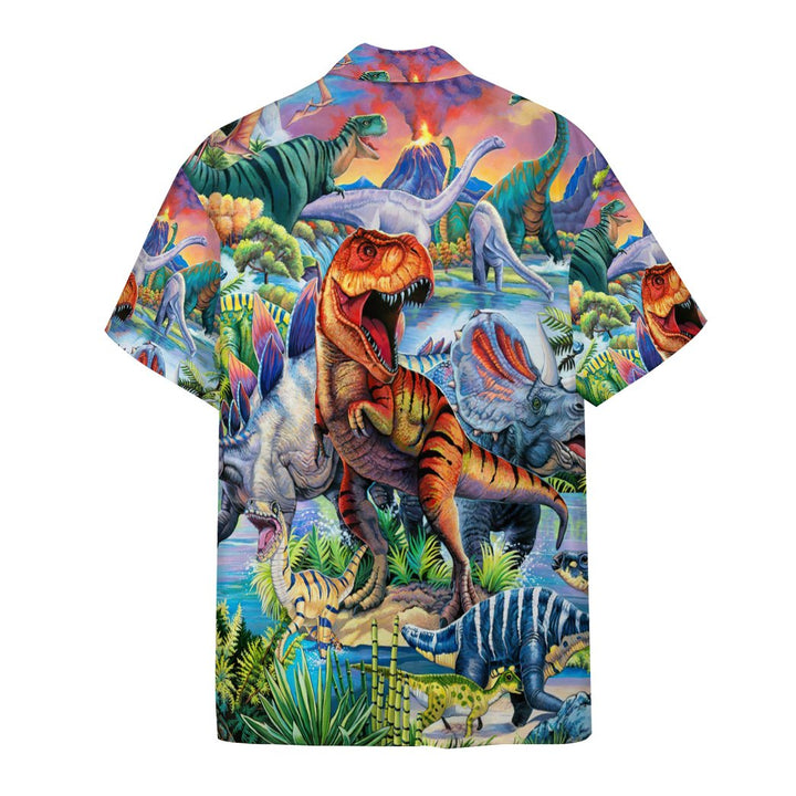 Dinosaurs World Hawaiian Shirt | For Men & Women | HW724-BehighStyle